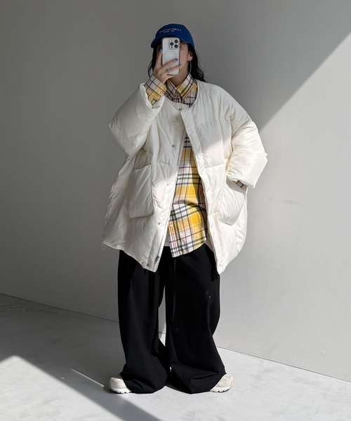 【セール】【選べるポケット】perfect silhouette down / パーフェクトシルエットダウン（ダウンジャケット/コート）｜wee9s（ウィークス）