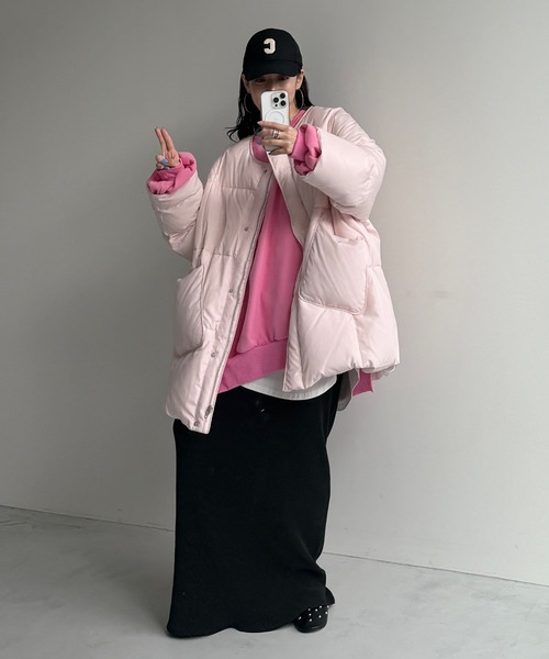 【セール】【選べるポケット】perfect silhouette down / パーフェクトシルエットダウン（ダウンジャケット/コート）｜wee9s（ウィークス）