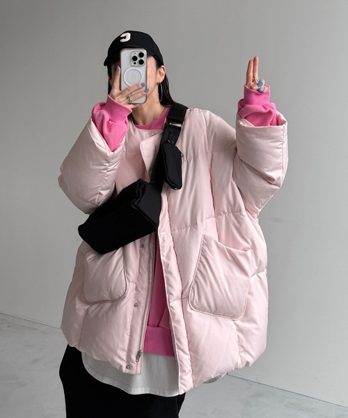 【セール】【選べるポケット】perfect silhouette down / パーフェクトシルエットダウン（ダウンジャケット/コート）｜wee9s（ウィークス）