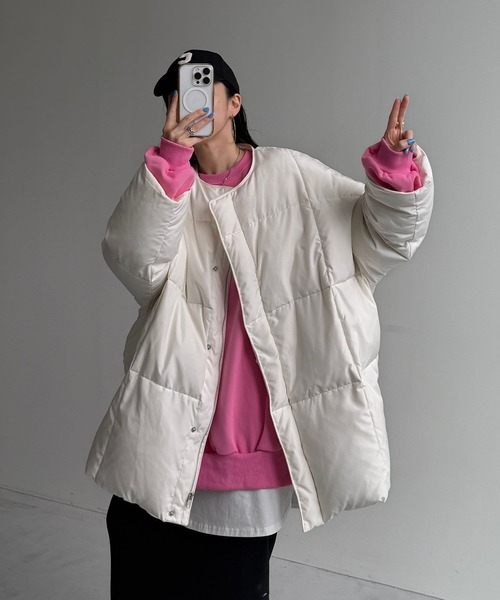 【セール】【選べるポケット】perfect silhouette down / パーフェクトシルエットダウン（ダウンジャケット/コート）｜wee9s（ウィークス）