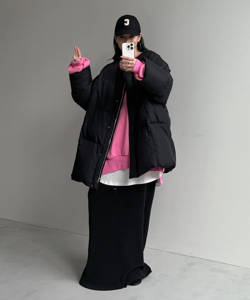 【セール】【選べるポケット】perfect silhouette down / パーフェクトシルエットダウン（ダウンジャケット/コート）｜wee9s（ウィークス）