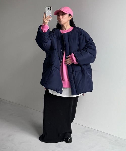 【セール】【選べるポケット】perfect silhouette down / パーフェクトシルエットダウン（ダウンジャケット/コート）｜wee9s（ウィークス）