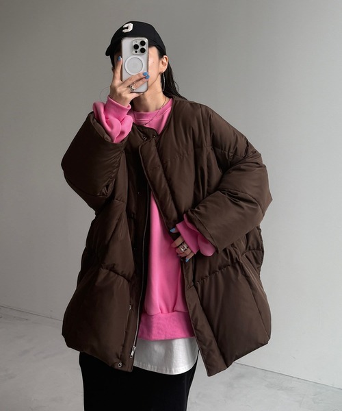 【セール】【選べるポケット】perfect silhouette down / パーフェクトシルエットダウン（ダウンジャケット/コート）｜wee9s（ウィークス）