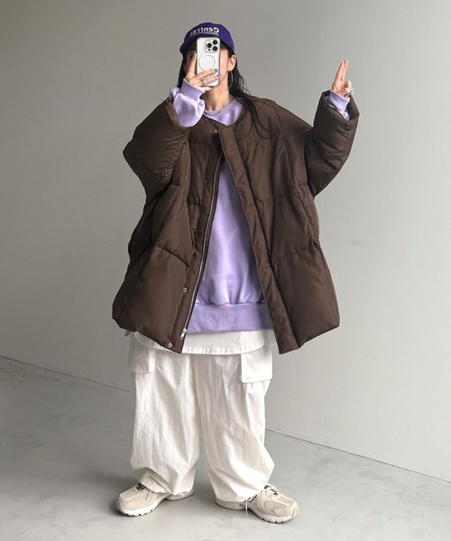 【セール】【選べるポケット】perfect silhouette down / パーフェクトシルエットダウン（ダウンジャケット/コート）｜wee9s（ウィークス）