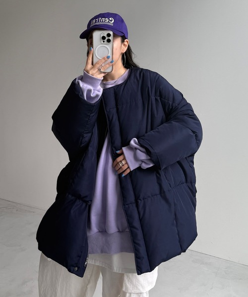 【セール】【選べるポケット】perfect silhouette down / パーフェクトシルエットダウン（ダウンジャケット/コート）｜wee9s（ウィークス）