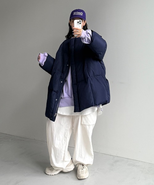 【セール】【選べるポケット】perfect silhouette down / パーフェクトシルエットダウン（ダウンジャケット/コート）｜wee9s（ウィークス）