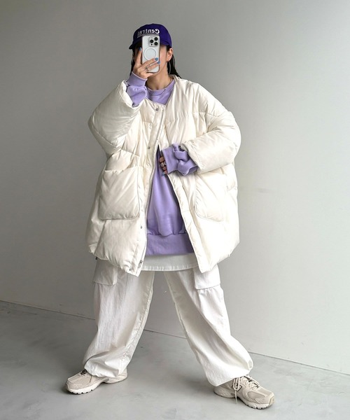 【セール】【選べるポケット】perfect silhouette down / パーフェクトシルエットダウン（ダウンジャケット/コート）｜wee9s（ウィークス）