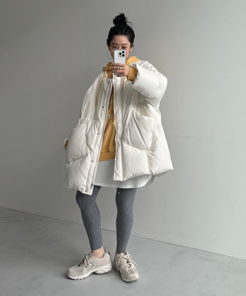 【セール】【選べるポケット】perfect silhouette down / パーフェクトシルエットダウン（ダウンジャケット/コート）｜wee9s（ウィークス）
