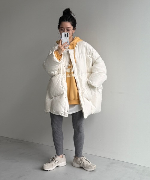 【セール】【選べるポケット】perfect silhouette down / パーフェクトシルエットダウン（ダウンジャケット/コート）｜wee9s（ウィークス）