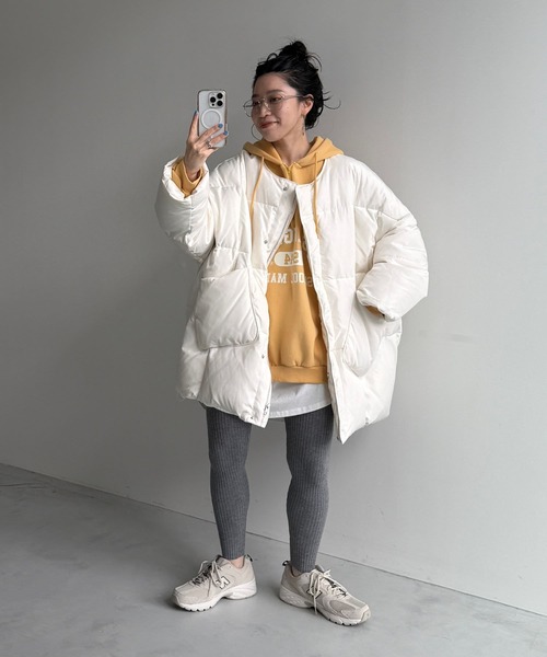 【セール】【選べるポケット】perfect silhouette down / パーフェクトシルエットダウン（ダウンジャケット/コート）｜wee9s（ウィークス）