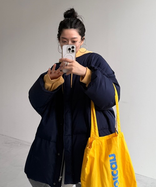 【セール】【選べるポケット】perfect silhouette down / パーフェクトシルエットダウン（ダウンジャケット/コート）｜wee9s（ウィークス）