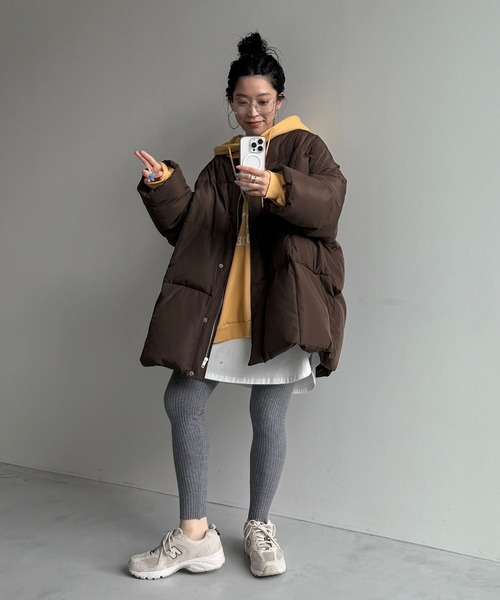 【セール】【選べるポケット】perfect silhouette down / パーフェクトシルエットダウン（ダウンジャケット/コート）｜wee9s（ウィークス）