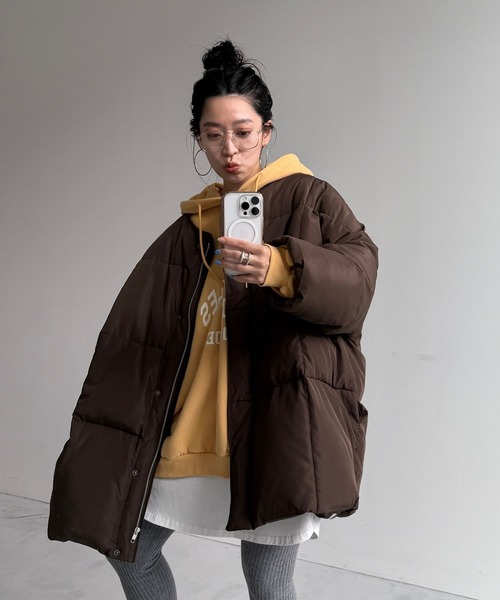 【セール】【選べるポケット】perfect silhouette down / パーフェクトシルエットダウン（ダウンジャケット/コート）｜wee9s（ウィークス）