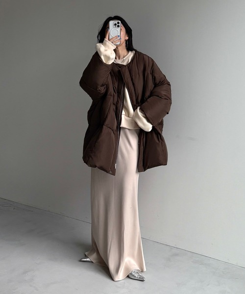 【セール】【選べるポケット】perfect silhouette down / パーフェクトシルエットダウン（ダウンジャケット/コート）｜wee9s（ウィークス）