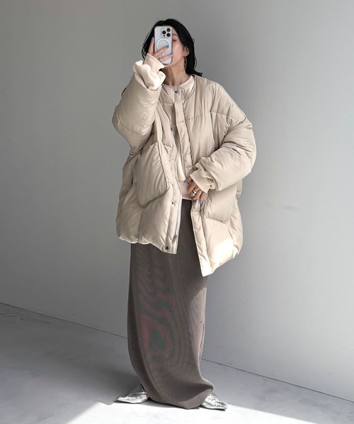 【セール】【選べるポケット】perfect silhouette down / パーフェクトシルエットダウン（ダウンジャケット/コート）｜wee9s（ウィークス）