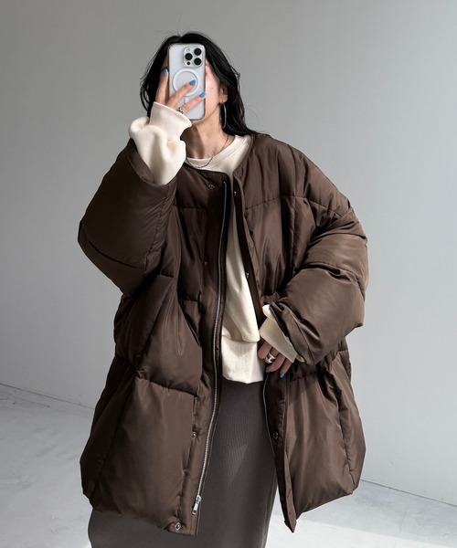 【セール】【選べるポケット】perfect silhouette down / パーフェクトシルエットダウン（ダウンジャケット/コート）｜wee9s（ウィークス）