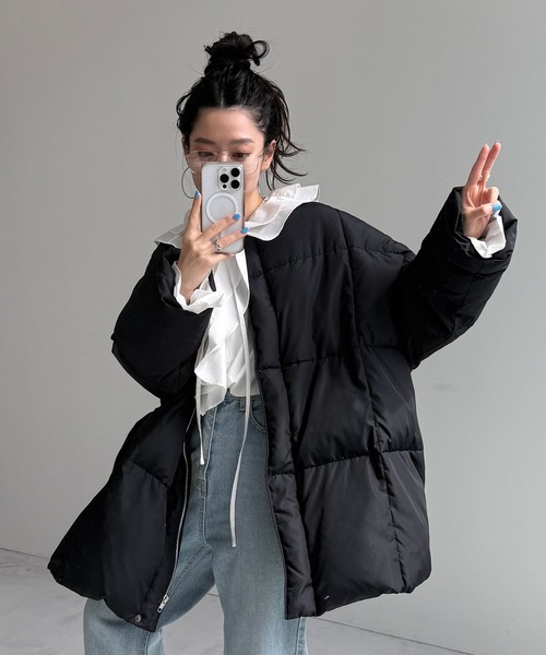 【セール】【選べるポケット】perfect silhouette down / パーフェクトシルエットダウン（ダウンジャケット/コート）｜wee9s（ウィークス）