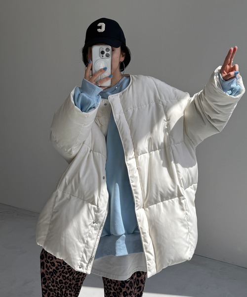 【セール】【選べるポケット】perfect silhouette down / パーフェクトシルエットダウン（ダウンジャケット/コート）｜wee9s（ウィークス）