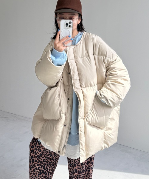 【セール】【選べるポケット】perfect silhouette down / パーフェクトシルエットダウン（ダウンジャケット/コート）｜wee9s（ウィークス）