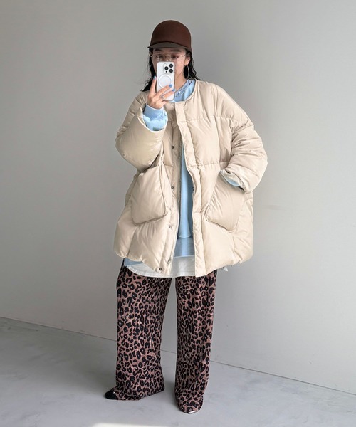 【セール】【選べるポケット】perfect silhouette down / パーフェクトシルエットダウン（ダウンジャケット/コート）｜wee9s（ウィークス）