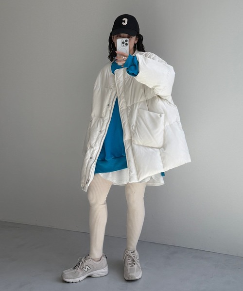 【セール】【選べるポケット】perfect silhouette down / パーフェクトシルエットダウン（ダウンジャケット/コート）｜wee9s（ウィークス）