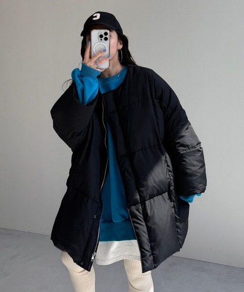 【セール】【選べるポケット】perfect silhouette down / パーフェクトシルエットダウン（ダウンジャケット/コート）｜wee9s（ウィークス）