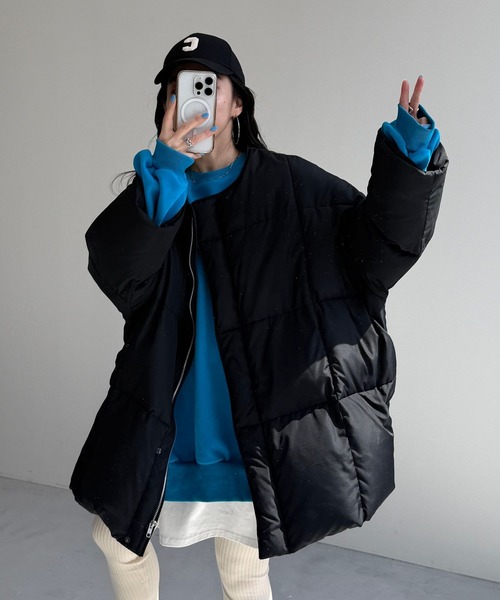 【セール】【選べるポケット】perfect silhouette down / パーフェクトシルエットダウン（ダウンジャケット/コート）｜wee9s（ウィークス）