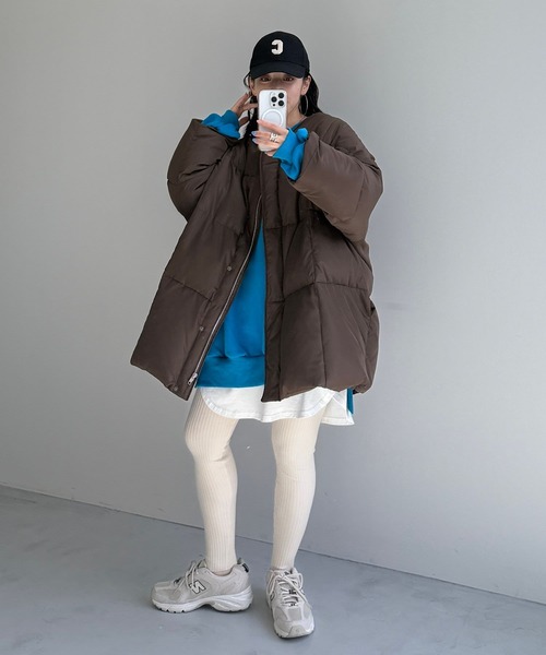 【セール】【選べるポケット】perfect silhouette down / パーフェクトシルエットダウン（ダウンジャケット/コート）｜wee9s（ウィークス）