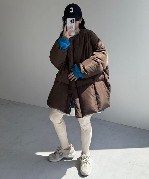 【セール】【選べるポケット】perfect silhouette down / パーフェクトシルエットダウン（ダウンジャケット/コート）｜wee9s（ウィークス）