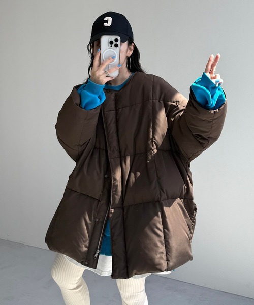 【セール】【選べるポケット】perfect silhouette down / パーフェクトシルエットダウン（ダウンジャケット/コート）｜wee9s（ウィークス）