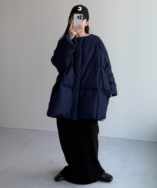 【セール】【選べるポケット】perfect silhouette down / パーフェクトシルエットダウン（ダウンジャケット/コート）｜wee9s（ウィークス）