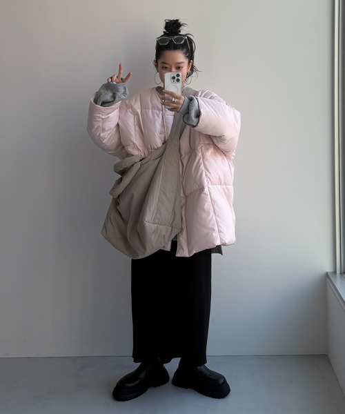 【セール】【選べるポケット】perfect silhouette down / パーフェクトシルエットダウン（ダウンジャケット/コート）｜wee9s（ウィークス）