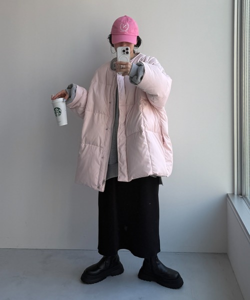 【セール】【選べるポケット】perfect silhouette down / パーフェクトシルエットダウン（ダウンジャケット/コート）｜wee9s（ウィークス）