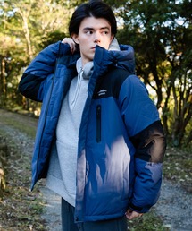 【OUTDOOR PRODUCTS/アウトドアプロダクツ】撥水防風ストレッチ耐水圧10000mm切替中綿フードジャケット