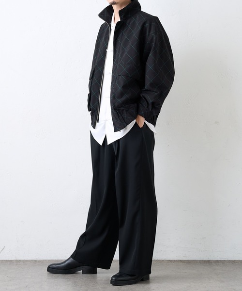 Lui's（ルイス）の「バイアスウインドペンブルゾン（ブルゾン・メンズ・ブラック/パープル・SMALL/MEDIUM）」の20枚目の写真