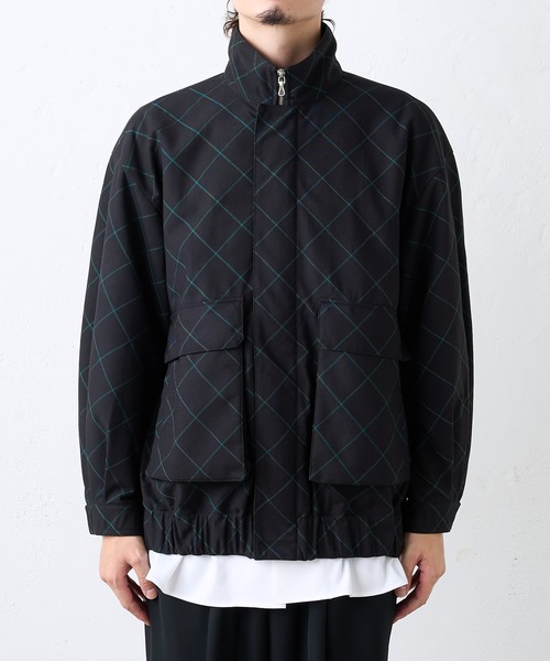 Lui's（ルイス）の「バイアスウインドペンブルゾン（ブルゾン・メンズ・ブラック/パープル・SMALL/MEDIUM）」の21枚目の写真