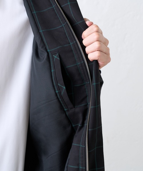 Lui's（ルイス）の「バイアスウインドペンブルゾン（ブルゾン・メンズ・ブラック/パープル・SMALL/MEDIUM）」の22枚目の写真