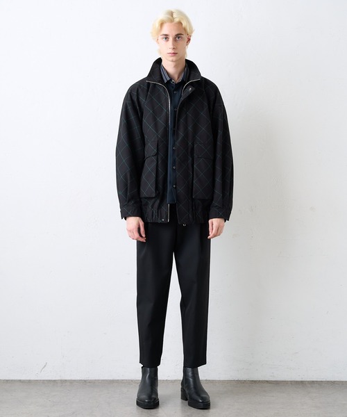 Lui's（ルイス）の「バイアスウインドペンブルゾン（ブルゾン・メンズ・ブラック/パープル・SMALL/MEDIUM）」の18枚目の写真