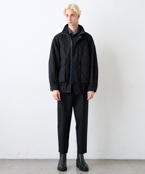 Lui's（ルイス）の「バイアスウインドペンブルゾン（ブルゾン・メンズ・ブラック/パープル・SMALL/MEDIUM）」の15枚目の写真