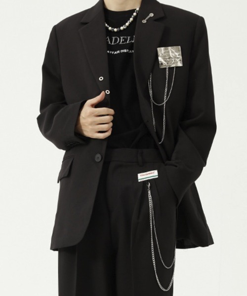 WESTBOY（ウエストボーイ）の「【WB ORIGINALS】2 Button Single Tailored Jacket WO21W2OT09（テーラードジャケット・メンズ・ブルー/ブラック/カーキ・M/L/XL）」の2枚目の写真