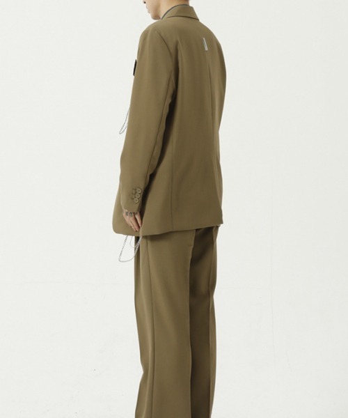 WESTBOY（ウエストボーイ）の「【WB ORIGINALS】2 Button Single Tailored Jacket WO21W2OT09（テーラードジャケット・メンズ・ブルー/ブラック/カーキ・M/L/XL）」の13枚目の写真