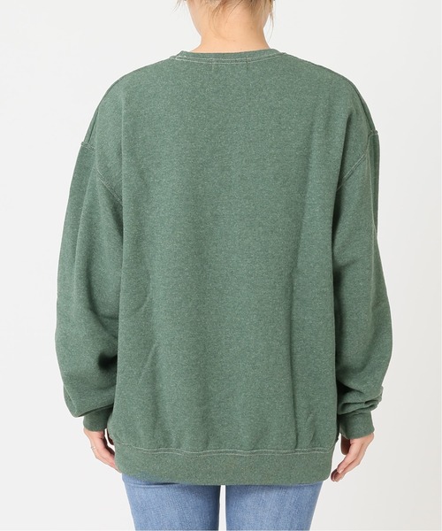 Odub（オーダブ）の「《別注》【Odub/オーダブ】 INDIANA SWEAT：スウェット◆（スウェット・レディース・ネイビー/グリーン・FREE）」の3枚目の写真