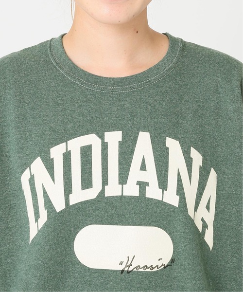 Odub（オーダブ）の「《別注》【Odub/オーダブ】 INDIANA SWEAT：スウェット◆（スウェット・レディース・ネイビー/グリーン・FREE）」の10枚目の写真