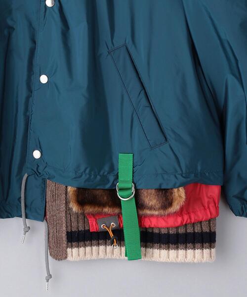 kolor（カラー）の「＜kolor（カラー）＞ ナイロンタフタ ブルゾン■■■（ブルゾン・メンズ・コバルトブルー・3/1/2）」の5枚目の写真