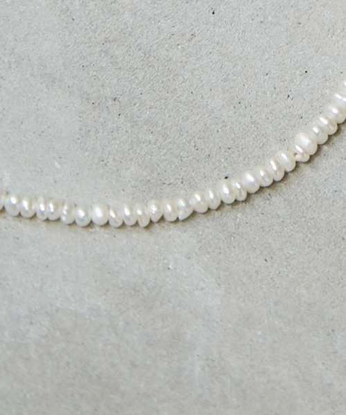 note et silence （ノートエシロンス）の「.淡水パールロングネックレス（70cm）（ネックレス・レディース・ホワイト・FREE）」の4枚目の写真