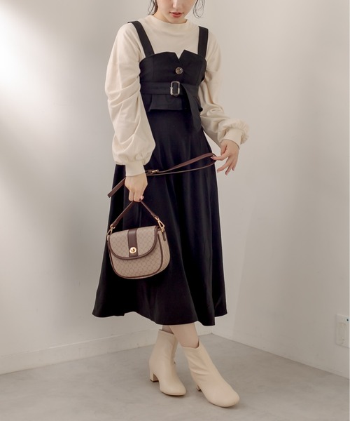たくさん着回しジャンスカ ワンピース Olive Des Olive オリーブデオリーブ のファッション通販 Zozotown