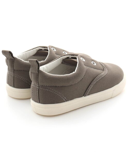 Ampersand（アンパサンド）の「/撥水キャンバススニーカー(トドラーサイズ)（スニーカー・キッズ・カーキ/イエロー/レッド/ベージュ/チャコール/キャメル・22/20/17/18/21/19/16）」の8枚目の写真