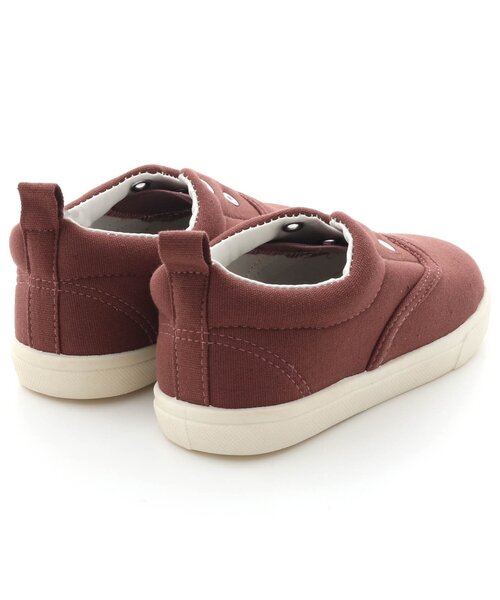 Ampersand（アンパサンド）の「/撥水キャンバススニーカー(トドラーサイズ)（スニーカー・キッズ・カーキ/イエロー/レッド/ベージュ/チャコール/キャメル・22/20/17/18/21/19/16）」の12枚目の写真