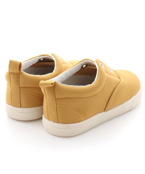 Ampersand（アンパサンド）の「/撥水キャンバススニーカー(トドラーサイズ)（スニーカー・キッズ・カーキ/イエロー/レッド/ベージュ/チャコール/キャメル・22/20/17/18/21/19/16）」の10枚目の写真