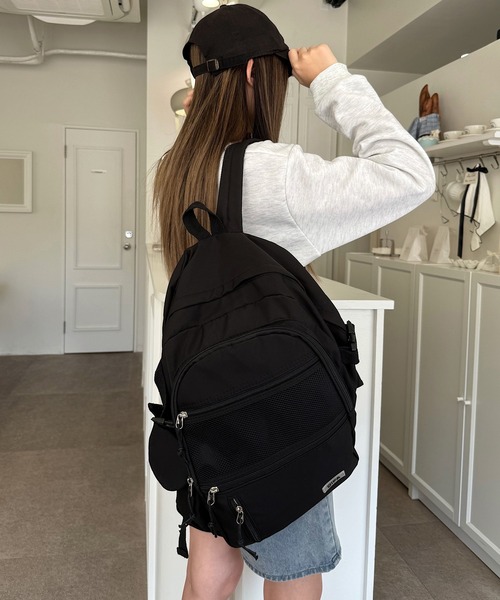 セール】リュックサック 大容量 黒 通学 韓国 高校生 大学生 トラベル